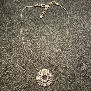 Brighton Necklace with Circle Pendant